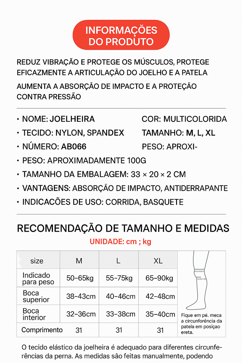 Joelheira FlexiProtec
