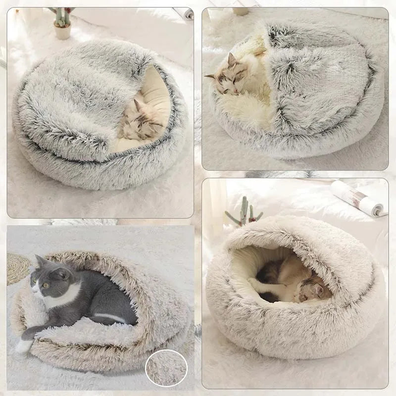 Cama de Pelúcia Para Pets