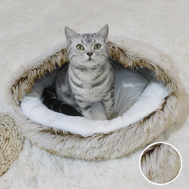 Cama de Pelúcia Para Pets