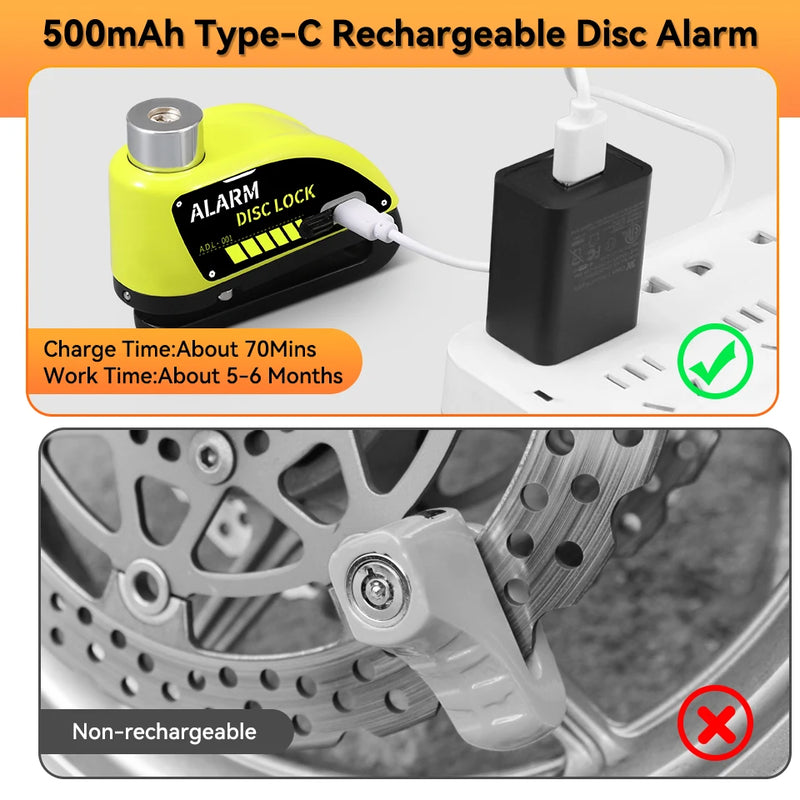Alarme Antifurto para Motocicleta - Gadpow