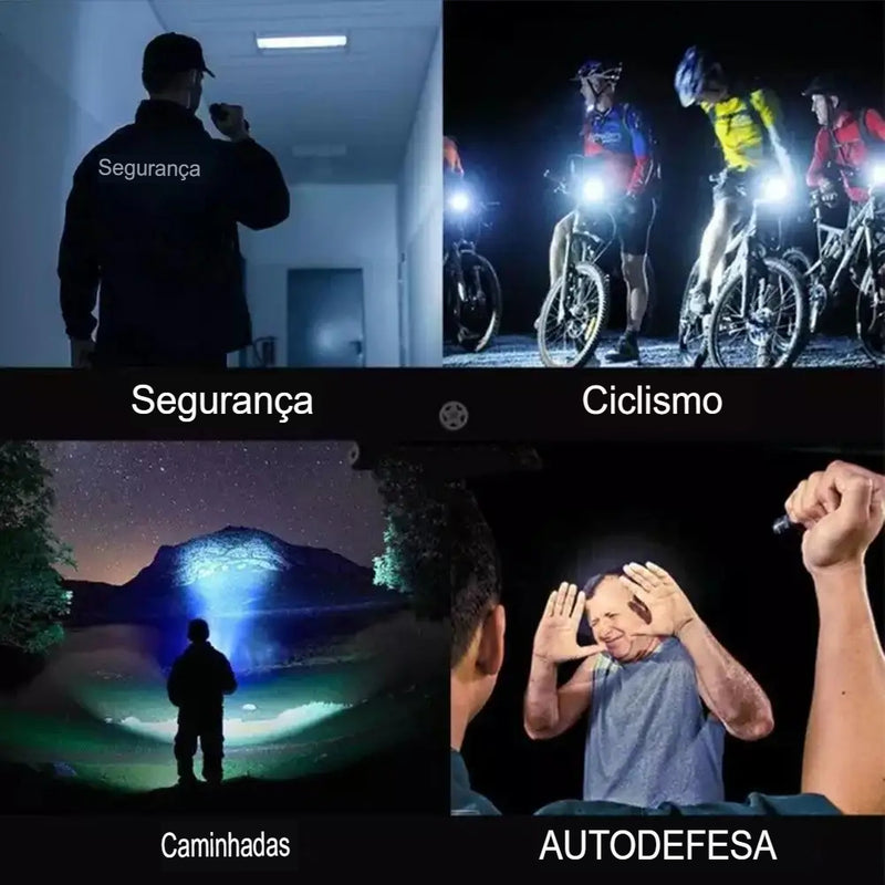 Lanterna Tática a Prova D'água