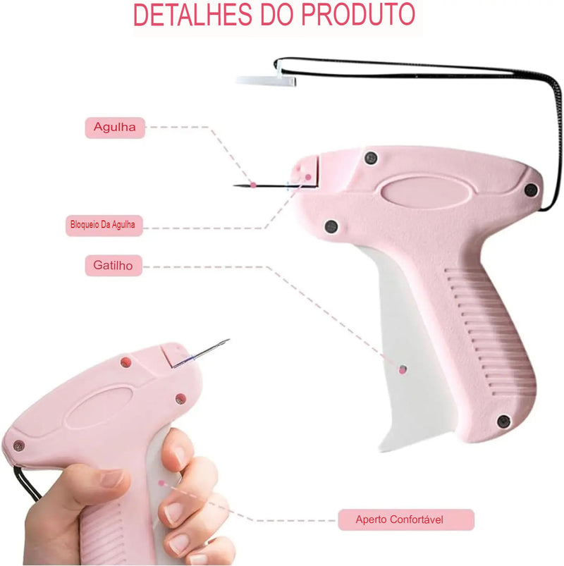 Pistola Portátil para Conserto de Roupas